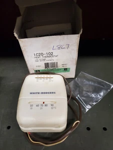 Emerson / White-Rodgers 1C20-102 Low Voltage Millivolt Thermostat NOS - Picture 1 of 2