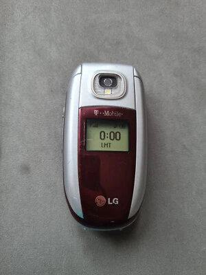 LG C3300 - Silver Red (Unlocked) Mobile Phone - Image 1 of 4