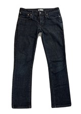 HELMUT LANG Jeans Sz 27 Stretch Straight Low Rise Made USA