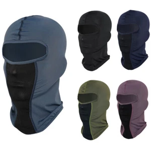 Men Women Tactical Balaclava Full Face Mask UV Protection Helmet Liner Ski Hood - Picture 1 of 61