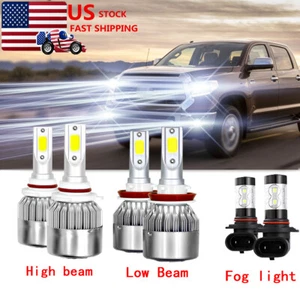 Faros antiniebla LED para Toyota Tundra Combo H11 9005 9145 2007-2013 - Imagen 1 de 9