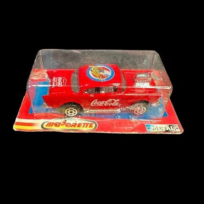 '57 Chevy Coca-Cola Short Card Red 200 Series Radio Grill 1:64 Diecast - Image 1 of 4