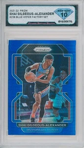 Prizm SHAI GILGEOUS-ALEXANDER #238 2021-22 azul Hyper💎DSG 10 gemas como nuevo - Imagen 1 de 2