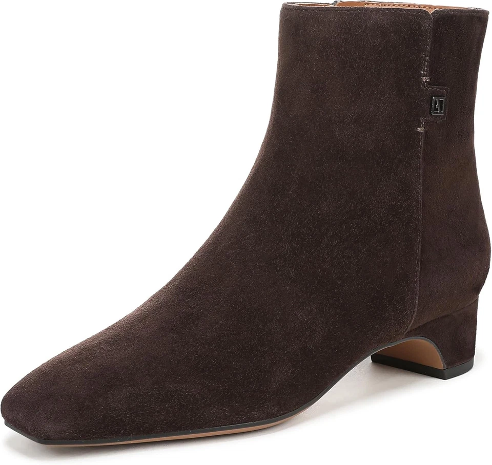 Botas de tornozelo femininas Franco Sarto Luella marrom nogueira novas/ob 6W - Imagem 1 de 1