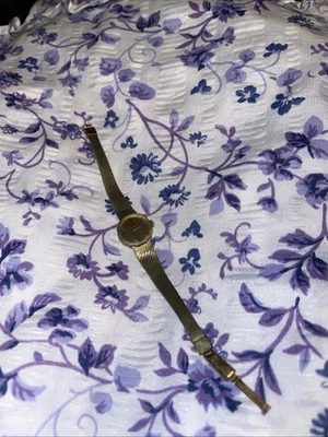 Bucherer Watch Womens Stainless Steel Gold Tone  Rare Very Vintage  Quartz - Image 1 of 4