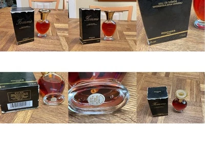 Eau de Toilette Vintage Rochas Femme 30 ml 1 oz Spray París con Caja Raro Foto 1 de 4