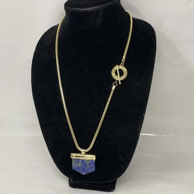 COLAR LONGO CC SKYE SANTA FE SUNSET BANHADO A OURO AMETISTA TURQUESA 24” - Imagem 1 de 4