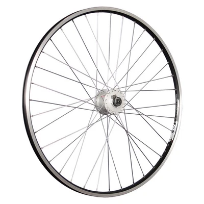 Laufrad 28 Zoll Vorderrad Hohlkammer Shimano Nabendynamo Schnellspanner schwarz - Bild 1 von 4