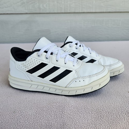 Adidas Atlas Sport K Athletic sneaker basse cravatta ragazzo ragazza taglia 13K bianco nero CG3812