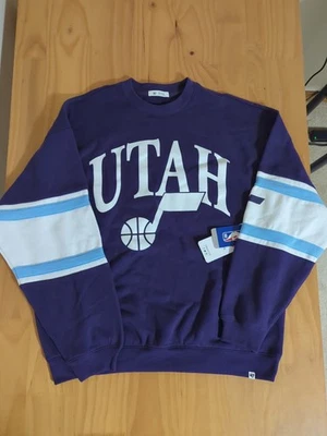 NBA Utah Jazz Crewneck Sweater Sweatshirt Womens Medium M 47 Brand New NWT - Image 1 of 4