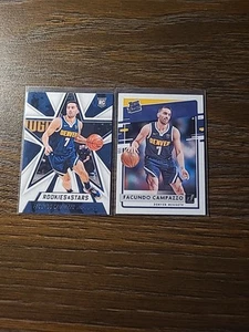 2 Karten Lot Facundo Campazzo - Denver Nuggets (RC)  - Bild 1 von 2