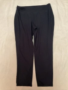 Wearever Collection Slim Leg Black Pants J Jill Size Large - Picture 1 of 4