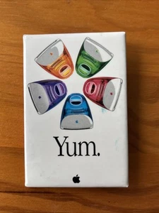 Apple Computer Pin Back Button G3 iMac Blueberry Grape Tangerine Lime Strawberry - Afbeelding 1 van 4