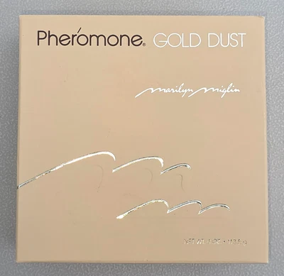 MARILYN MIGLIN FEROMONA POLVO DE ORO POLVO TOCADOR NUEVO SELLADO NOS 4 OZ RARO Foto 1 de 4