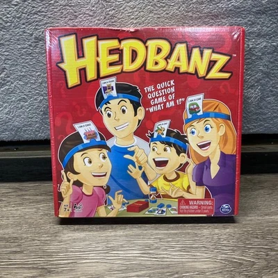 Hedbanz The Quick Question Game of What Am I? Card Game New Sealed - Image 1 of 4