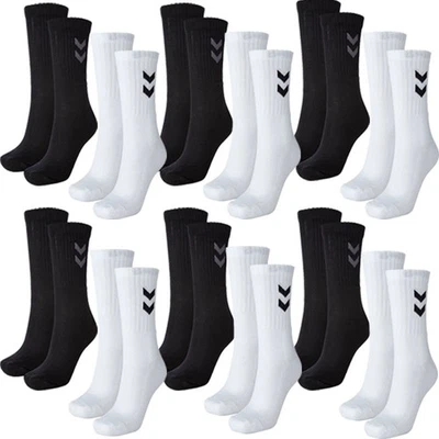 hummel Basic Sportsocken Strümpfe Tennissocken Handball bis 30 Paar !!! WOW !!! - Image 1 of 4