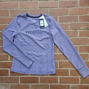 NWT Peloton Cadent Light Performance Long Sleeve Lavender Purple Womens Large - Picture 1 of 12