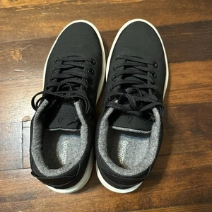 Allbirds Hombre M9 Lana Merino Piper Tejido Zapatillas Negro Blanco WPW Ripstop - Imagen 1 de 7