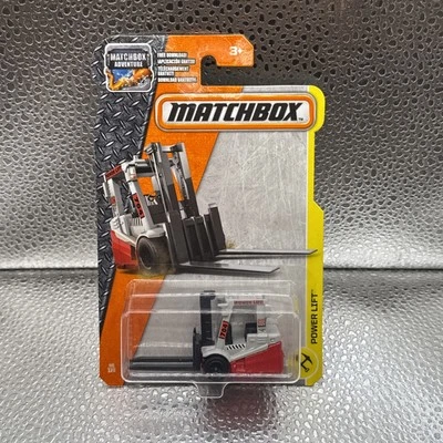MATCHBOX #46/125 CONSTRUCTION POWER LIFT SILVER/RED 3+ - Image 1 of 2