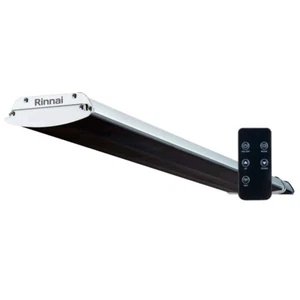 Rinnai Outdoor / Alfresco WiFi & Remote 2400W Infrared Radiant Strip Heater - Picture 1 of 6