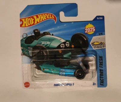 Hot Wheels 2025 Morgan Super 3  HYW13  1/5  Factory Fresh Nuova Sigillata 15/250 - Immagine 1 di 2
