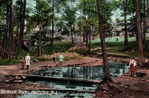 Montclair New Jersey Rand Park Children Postcard - Picture 1 of 3