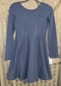 Nordstrom Girls Everyday LS Cotton Stretch Dress Size XL (14/16). New With Tags - Picture 1 of 4