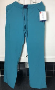 NEW Jockey Scrubs Womens Size XXSP Elastic Drawstring Cargo Pant Green - Picture 1 of 4