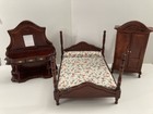 Dollhouse Miniature Bedroom Set Scale 1:12