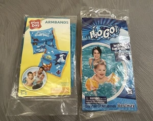Lot de 2 bracelets de natation gonflables - Photo 1/5