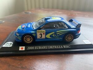 EBOND Modellino Subaru Impreza WRC - Rally Monte Carlo 2000 -  1:43 - 0502