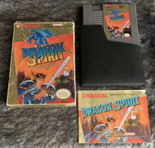 Dragon Spirit The New Legend (Nintendo Entertainment System 1990) NES CIB TESTED