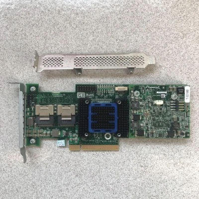 adaptec controller raid 6805t 8 ports PCIE 2 x8 512 Cache ddr2 ASR-6805T - Image 1 of 4