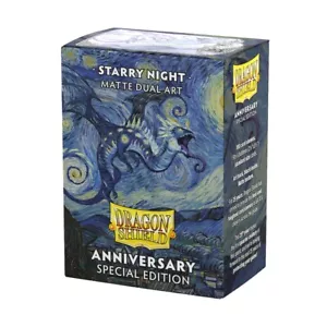 Dragon Shield Sleeves: Standard Matte Dual Art 25th Anniversary - Starry Nigh... - Picture 1 of 2