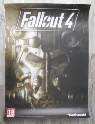 Fallout 4 Store UK Promotion Store Poster in A1 ca. 59,4 x 84,1 cm - Bild 1 von 3