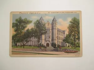 Youngstown Ohio Postkarte College OH - Bild 1 von 2