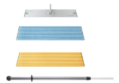 NEW Norwex XL Superior Mop System Black/Graphite Microfiber - FREE SHIPPING