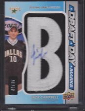 2013-14 SP Game Used Edition Draft Day Marks #1 /35 Jack Campbell B Rookie Auto 