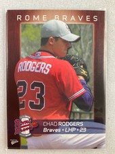 2008 MultiAd SPORTS Minor League Baseball Card-CHAD RODGERS, Rome Braves