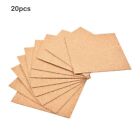 Colorful Material Cork Coasters Heat Insulation Home Bar Self-adhesive
