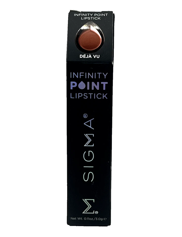 Lápiz labial Sigma Beauty Infinity Point Deja Vu 0,11 oz. Foto 1 de 1