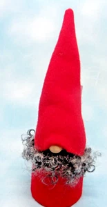 Larssons Tra Tra Tranemo Suecia Estatuilla de Papá Noel de Madera Navidad Gnomo Tomte Nueva 10" - Imagen 1 de 7