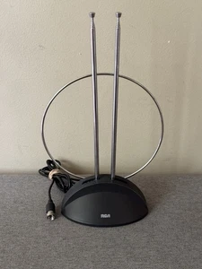 RCA VINTAGE TV RABBIT EARS Retro Antennas Extend to 38" excellent Shape - Picture 1 of 5