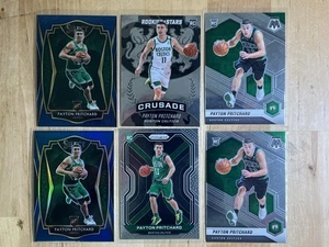 2020-21 Panini - Payton Pritchard Celtics Lot Of 6 Basketball Rookie Cards (RC) - Bild 1 von 2