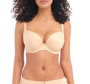Freya Women's Deco UW Moulded Plunge Bra, Nude, 30FF - Picture 1 of 4