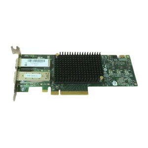Emulex LPe32002 Dual Port SFP+ 32GFC LP PCIe 3.0-x8 HBA - Picture 1 of 3