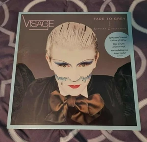 Visage - 'Fade to Grey: The Singles Collection' [Blue & Grey Swirl Vinyl, 2022) - Imagen 1 de 3