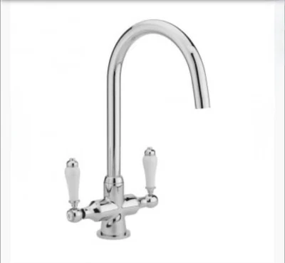 Sagittarius LTD Canterbury MonoBloc Sink Mixer Brushed Nickel | Kitchen Tap - Image 1 of 4