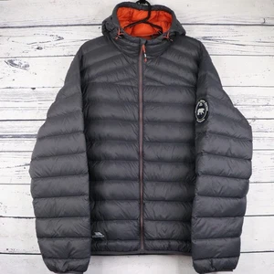 Trespass Whitman Down Puffer Jacket Mens 2XL Hooded Hiking Walking Packaway - Picture 1 of 15