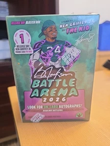 2026 Bo Jackson Battle Arena Release Day Blaster Box The Kid Promo In hand - Picture 1 of 4